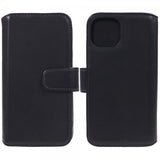 Nordic Covers iPhone 15 Plus Fodral Essential Leather Raven Black