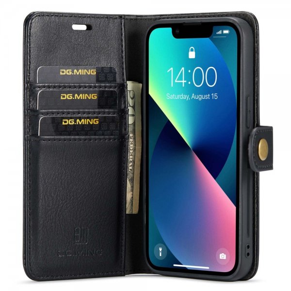 Dg.Ming iPhone 15 Plus Fodral med Löstagbart Skal Svart