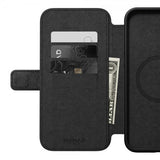 Nomad iPhone 15 Plus Fodral Modern Leather Folio Brun