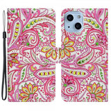iPhone 15 Plus Fodral Motiv Paisleymönster