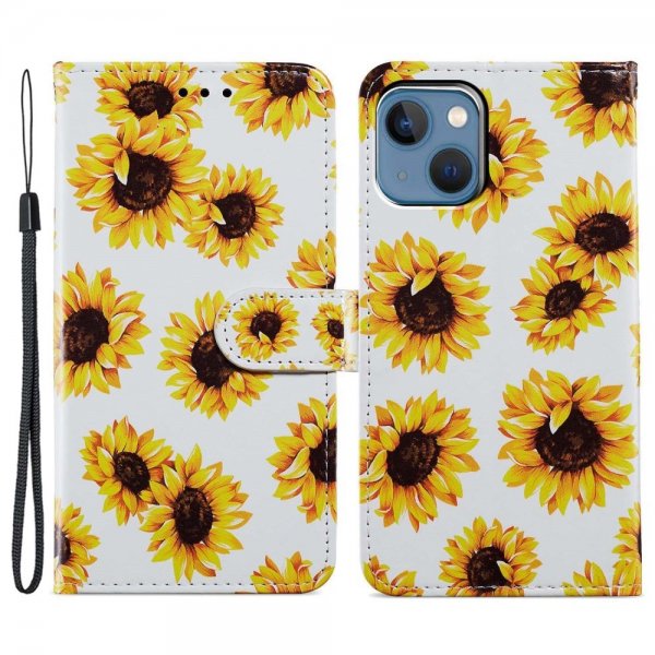 iPhone 15 Plus Fodral Motiv Solrosor