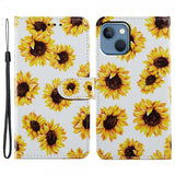 iPhone 15 Plus Fodral Motiv Solrosor