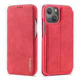 Lc.Imeeke iPhone 15 Plus Fodral Retro Röd