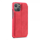 Lc.Imeeke iPhone 15 Plus Fodral Retro Röd