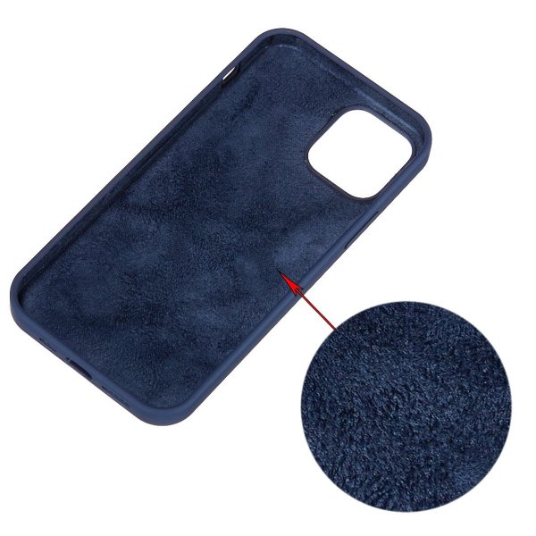 iPhone 15 Plus Skal Silikon Blå