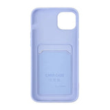 iPhone 15 Plus Skal Korthållare Lila