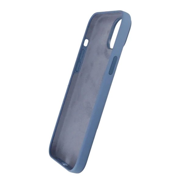 Rvelon iPhone 15 Plus Skal Silikon Ljusblå