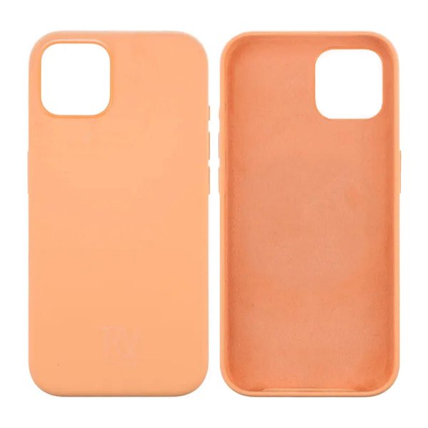 Rvelon iPhone 15 Plus Skal Silikon Gul