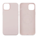 Rvelon iPhone 15 Plus Skal Silikon MagSafe Rosa