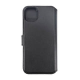 Rvelon iPhone 15 Plus Fodral Äkta Läder Svart