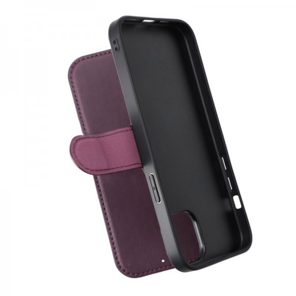 Rvelon iPhone 15 Plus Fodral 4 Kortfack MagSafe Lila
