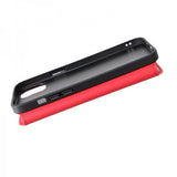 Rvelon iPhone 15 Plus Fodral 4 Kortfack MagSafe Röd