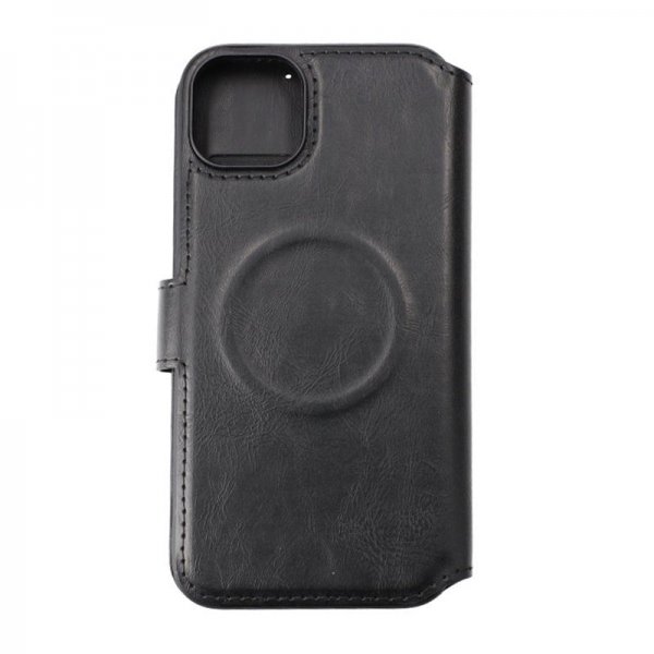 Rvelon iPhone 15 Plus Fodral 4 Kortfack MagSafe Svart