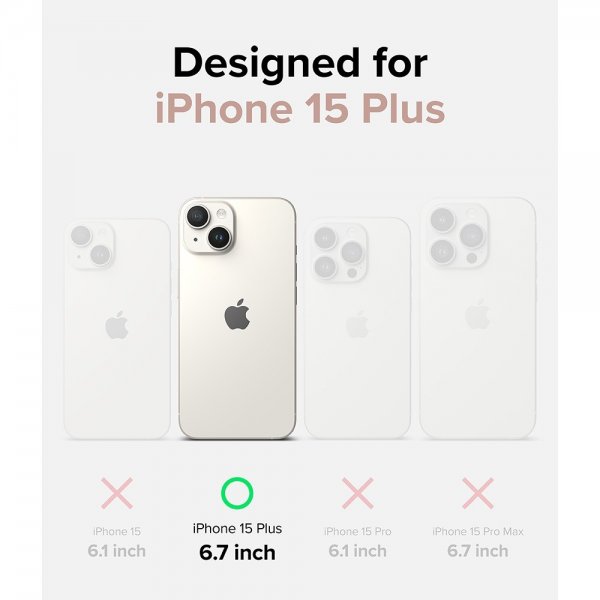 Ringke iPhone 15 Plus Skal Air Clear