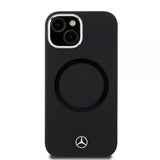 Mercedes Benz iPhone 15 Plus Skal Bicolor MagSafe Svart