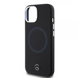 Mercedes Benz iPhone 15 Plus Skal Bicolor MagSafe Svart