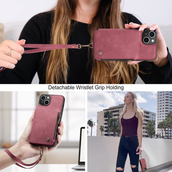 CaseMe iPhone 15 Plus Skal C20 Series Röd