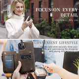 CaseMe iPhone 15 Plus Skal C20 Series Kaffe