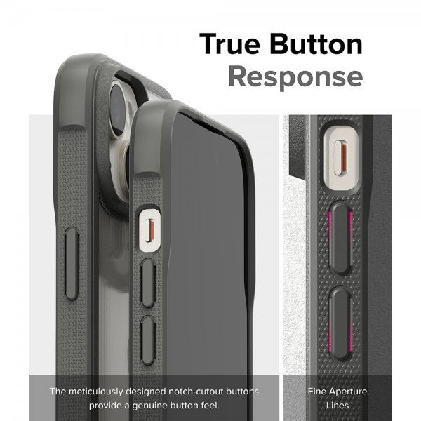 Ringke iPhone 15 Plus Skal Fusion Bold Grå