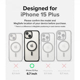 Ringke iPhone 15 Plus Skal Fusion Bold Magnetic Matte Black