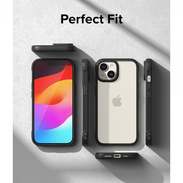 Ringke iPhone 15 Plus Skal Fusion Bold Matte Black