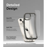 Ringke iPhone 15 Plus Skal Fusion Bold Matte Gray