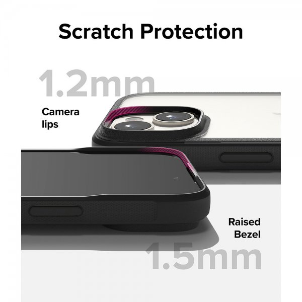 Ringke iPhone 15 Plus Skal Fusion Bold Svart