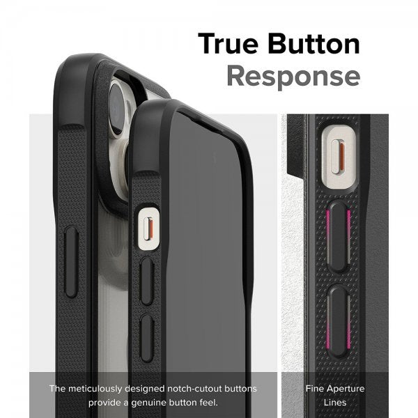 Ringke iPhone 15 Plus Skal Fusion Bold Svart