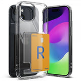 Ringke iPhone 15 Plus Skal Fusion Card Clear