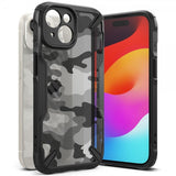 Ringke iPhone 15 Plus Skal Fusion X Design Camo Black