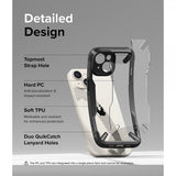 Ringke iPhone 15 Plus Skal Fusion X Svart