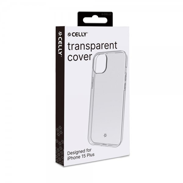 Celly iPhone 15 Plus Skal GELSKIN Transparent