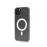 Celly iPhone 15 Plus Skal GELSKINMAG MagSafe Transparent