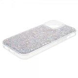 iPhone 15 Plus Skal Glitterpaljetter Silver