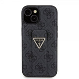 Guess iPhone 15 Plus Skal Grip Stand Function Svart