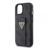 Guess iPhone 15 Plus Skal Grip Stand Function Svart