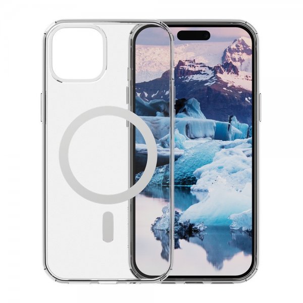dbramante1928 iPhone 15 Plus Skal Iceland Pro MagSafe Transparent