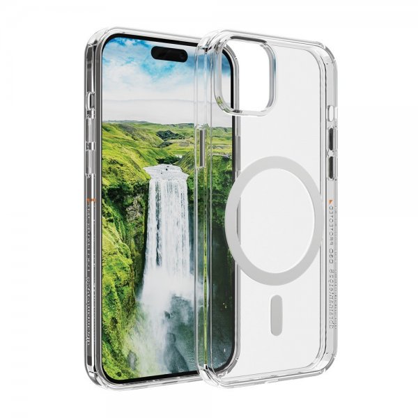 dbramante1928 iPhone 15 Plus Skal Iceland Ultra D3O MagSafe Transparent