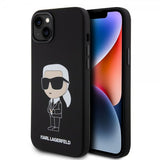 Karl Lagerfeld iPhone 15 Plus Skal Ikonik NFT Svart