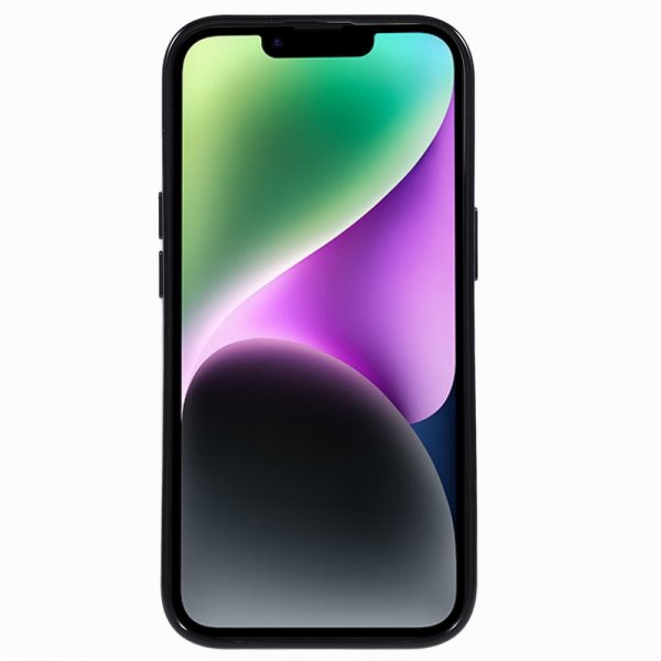 Mercury iPhone 15 Plus Skal Jelly Glitter Svart