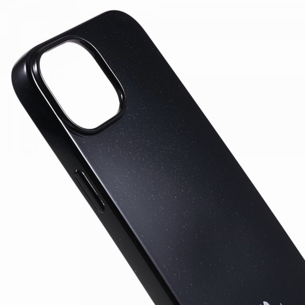 Mercury iPhone 15 Plus Skal Jelly Glitter Svart