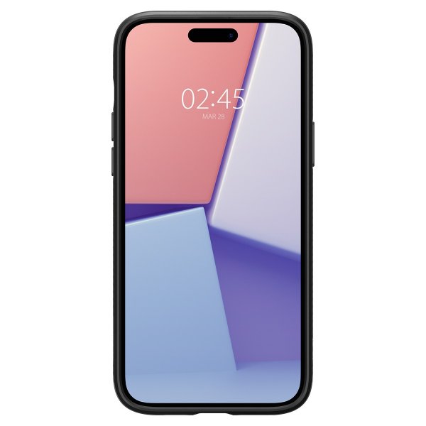 Spigen iPhone 15 Plus Skal Liquid Air Matte Black