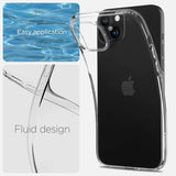 Spigen iPhone 15 Plus Skal Liquid Crystal Crystal Clear