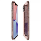 Spigen iPhone 15 Plus Skal Liquid Crystal Glitter Rose Quartz