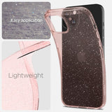 Spigen iPhone 15 Plus Skal Liquid Crystal Glitter Rose Quartz