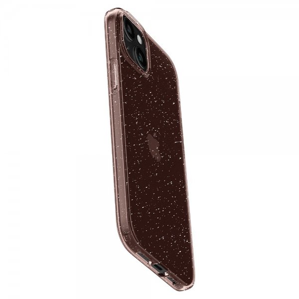 Spigen iPhone 15 Plus Skal Liquid Crystal Glitter Rose Quartz