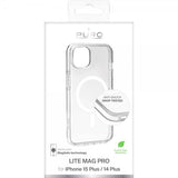 Puro iPhone 15 Plus Skal LITE MAG PRO Transparent