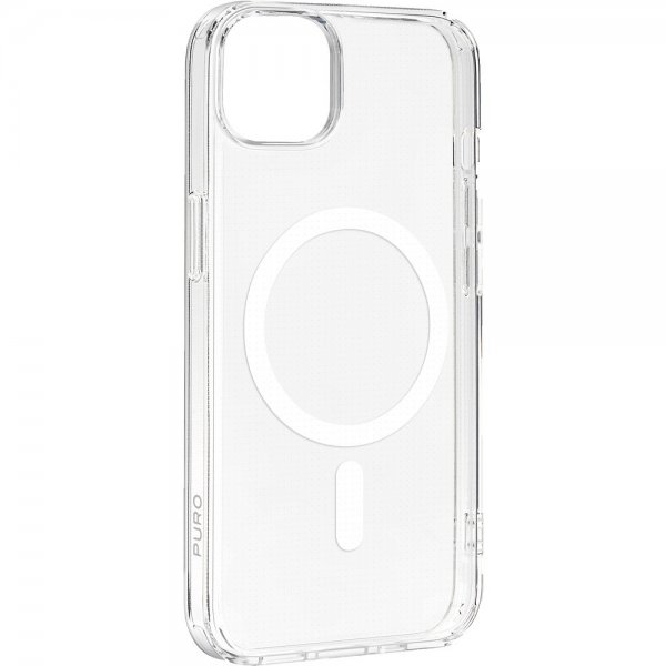 Puro iPhone 15 Plus Skal LITE MAG Transparent