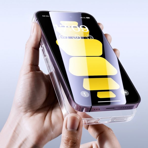 Baseus iPhone 15 Plus Skal Lucent Series Transparent