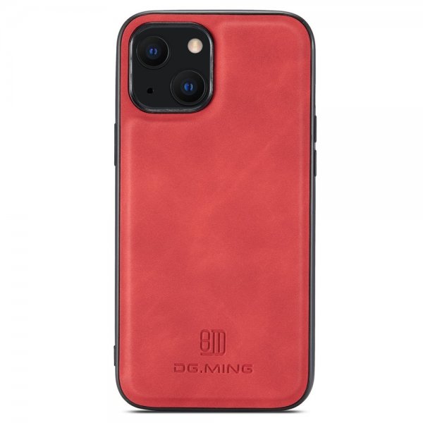 Dg.Ming iPhone 15 Plus Skal M1 Series Löstagbar Korthållare Röd